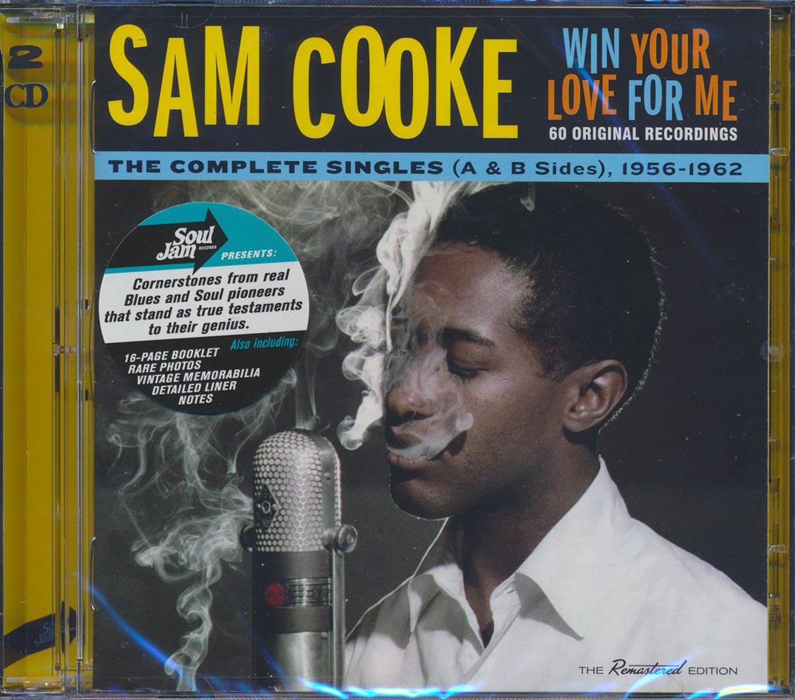 Sam Cooke - Win You Love For Me: The Complete Singles (A & B Sides), 1956-1962 (60 tracks) (2xCD) (incl. 16-page booklet) (remastered) (24-bit mastering)