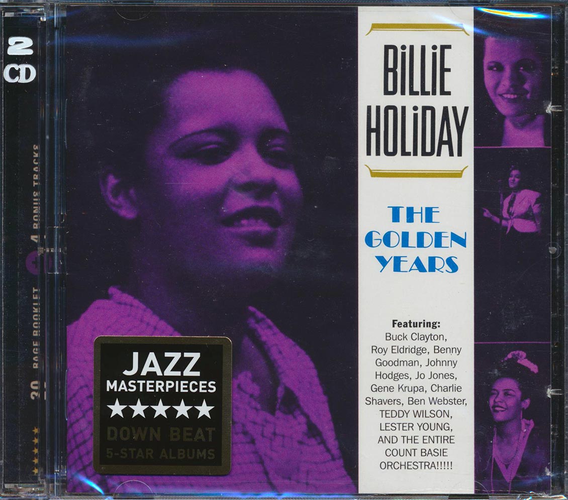 Billie Holiday - The Golden Years Vol 1 + Vol. 2 + Vol. 3 (3 albums on 2 CDs) (52 tracks) (2xCD) (incl. 20-page booklet) (remastered) (24-bit mastering)