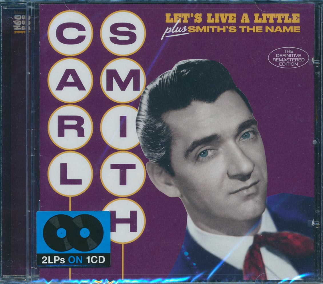 Carl Smith - Let's Live A Little + Smith's The Name (2 albums on 1 CD) (30 tracks) (incl. 16-page booklet) (24-bit mastering) (remastered)