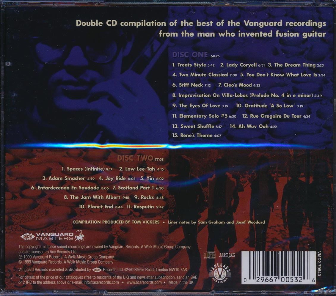 Larry Corvell & The Eleventh House - Improvisations: Best Of The Vanguard Years (26 tracks) (2xCD) (incl. large booklet) (remastered)