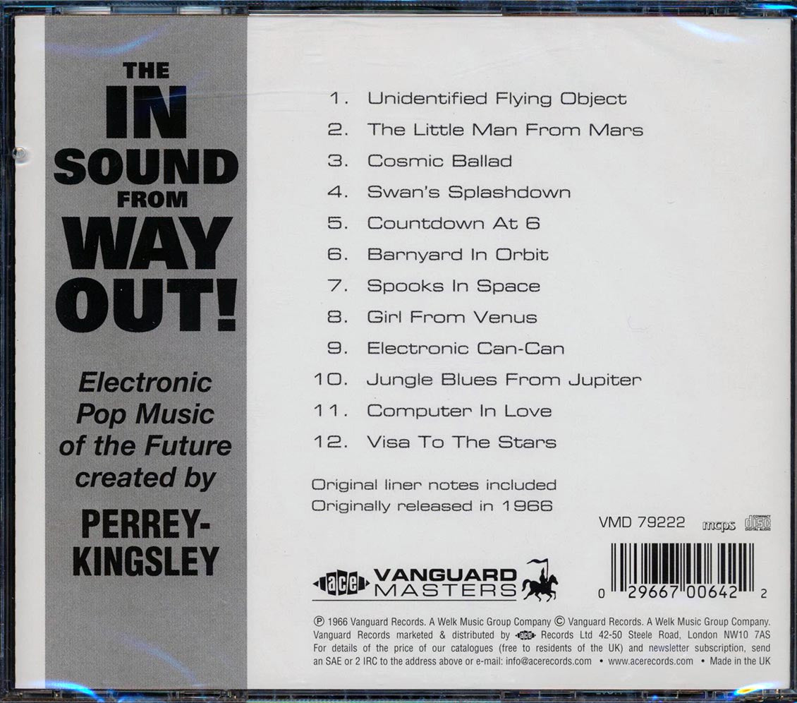 Perrey-Kingsley - The In Sound From Way Out! Electronic Pop Music Of The Future Created By Perrey-Kingsley (remastered)