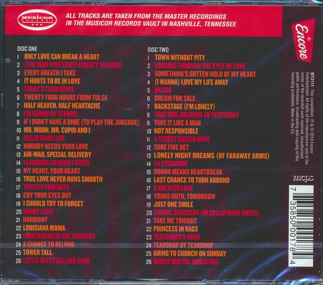 Gene Pitney - The Collection (52 tracks) (2xCD)