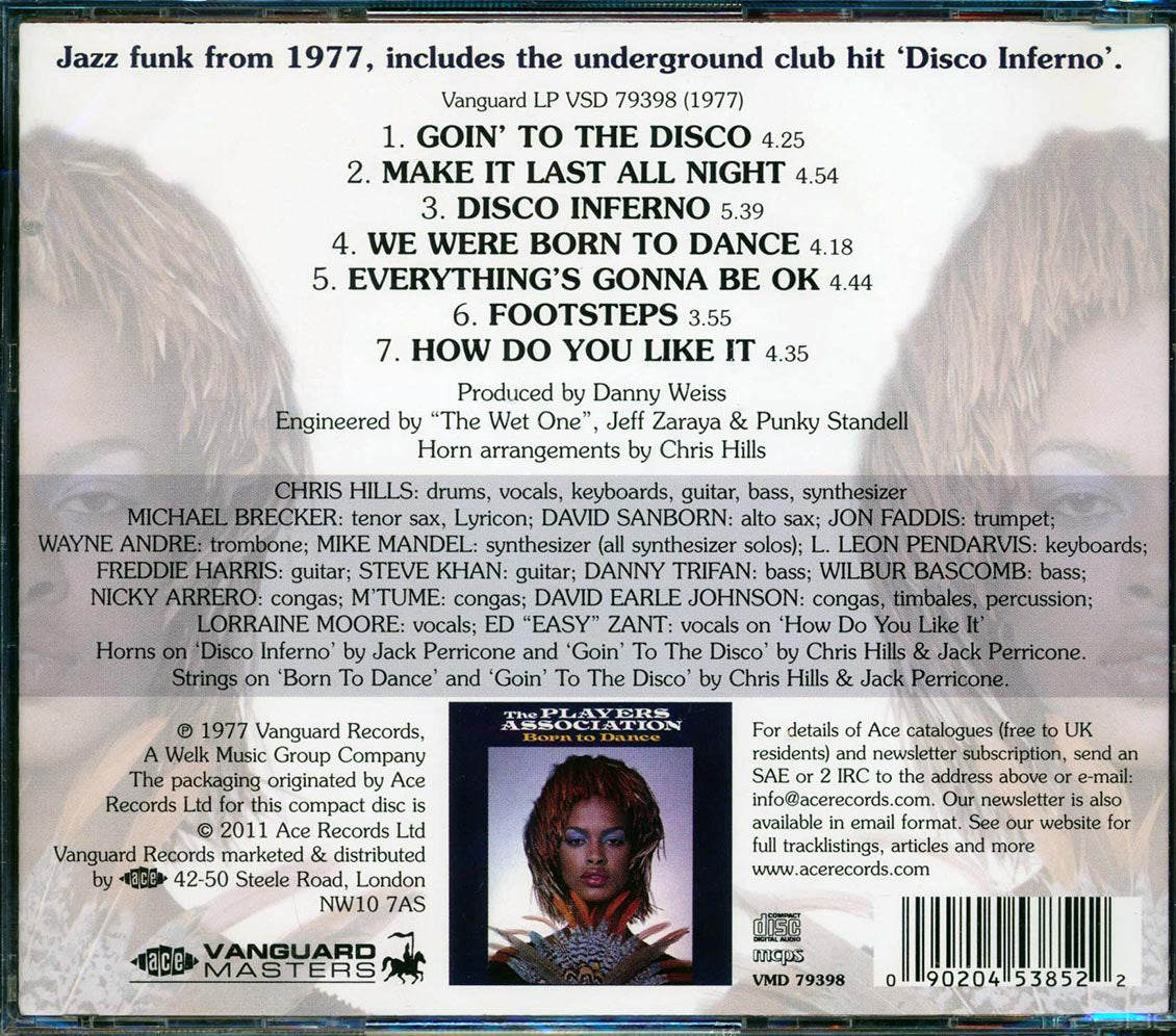 The Players Association - Born To Dance (remastered)