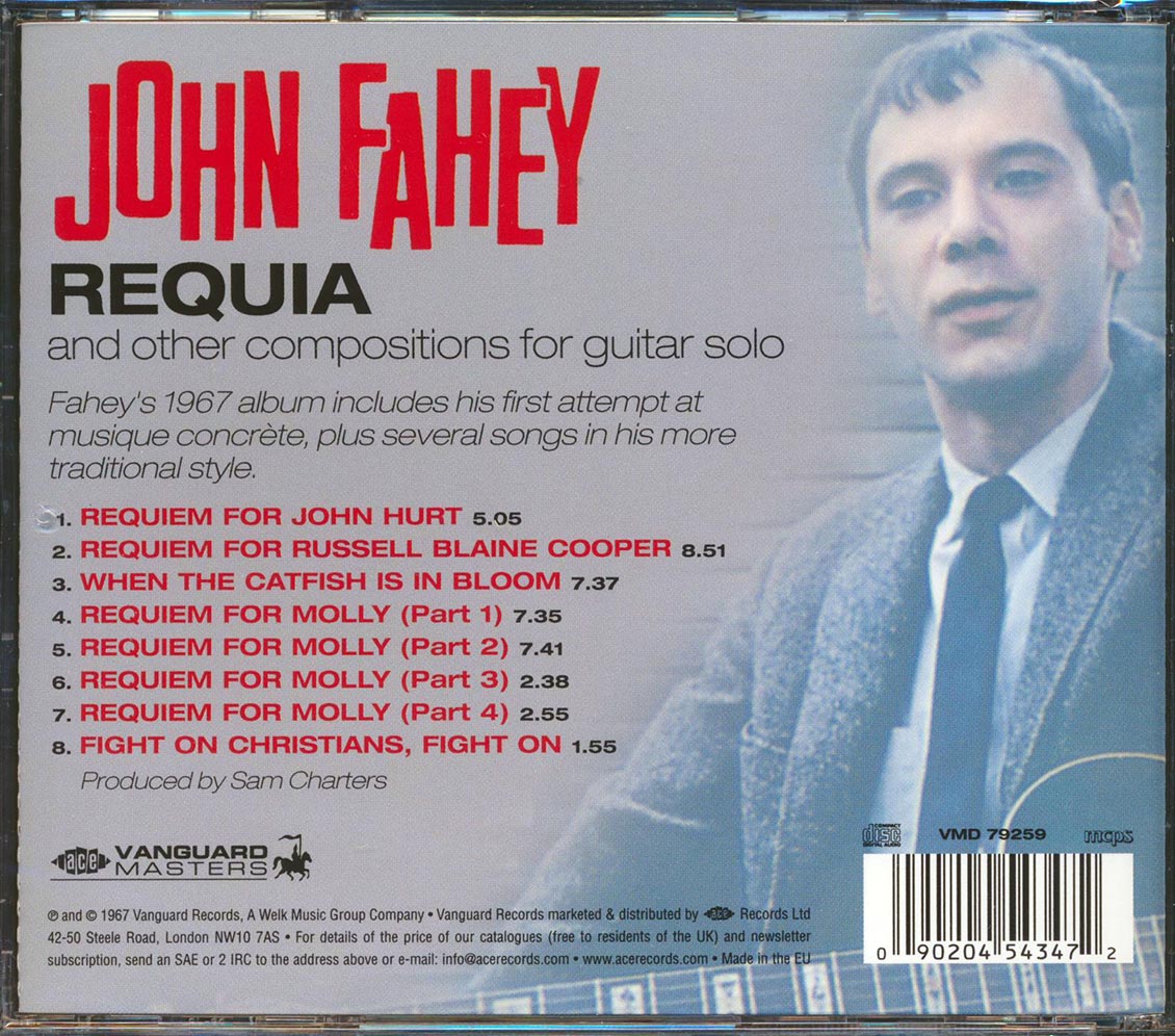 John Fahey - Requia And Other Compositions For Guitar Solo (remastered)