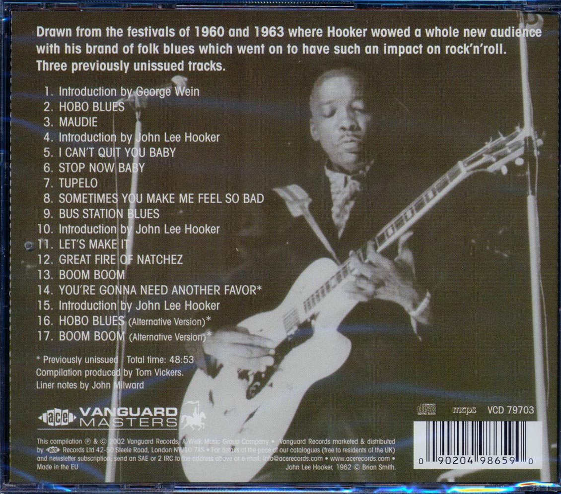 John Lee Hooker - Live At Newport (+ 4 bonus tracks) (remastered)