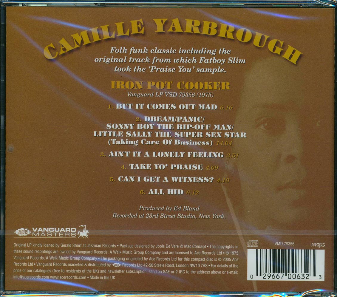 Camille Yarbrough - The Iron Pot Cooker (remastered)