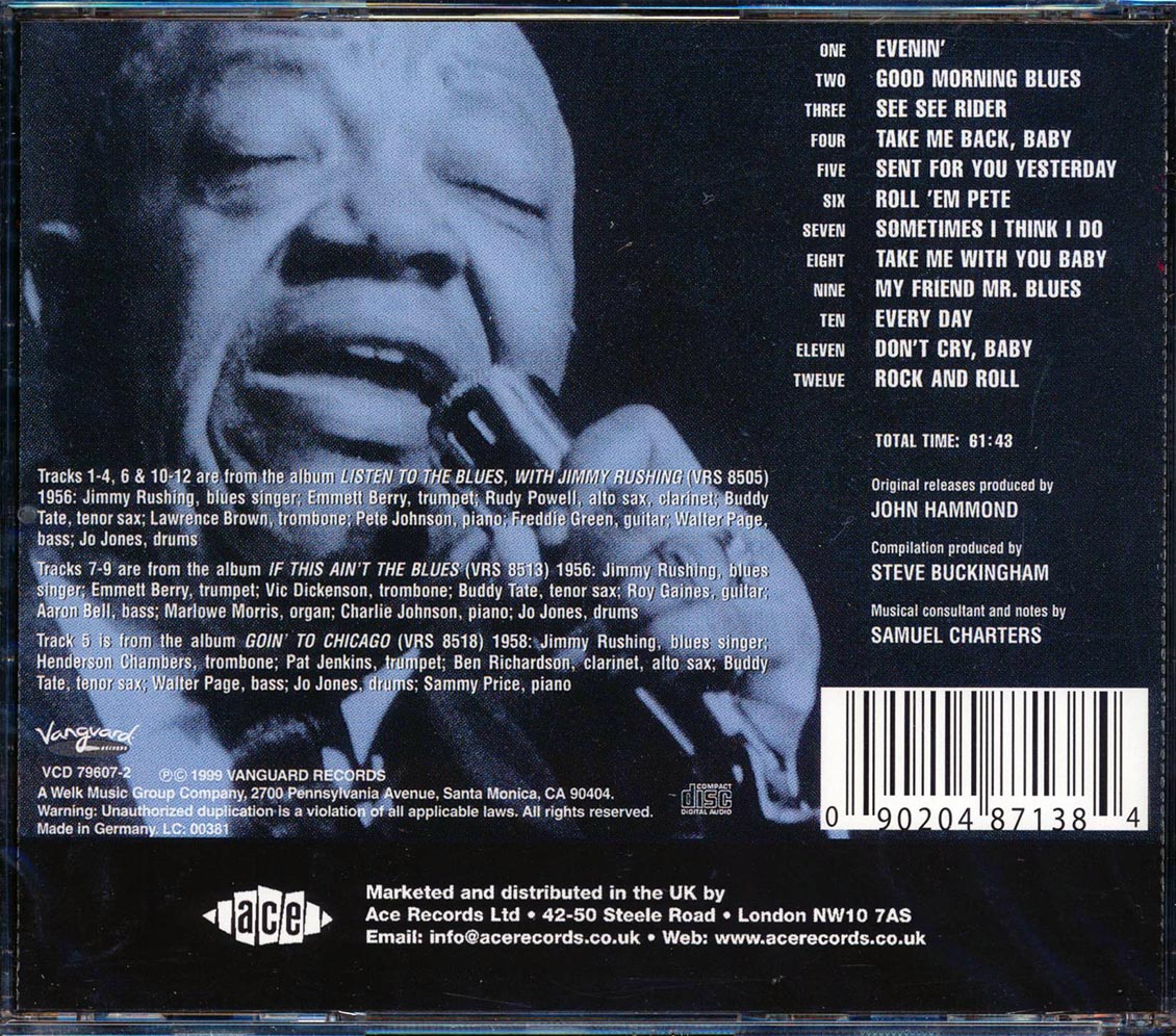 Jimmy Rushing & Friends - Every Day (incl. large booklet) (remastered)