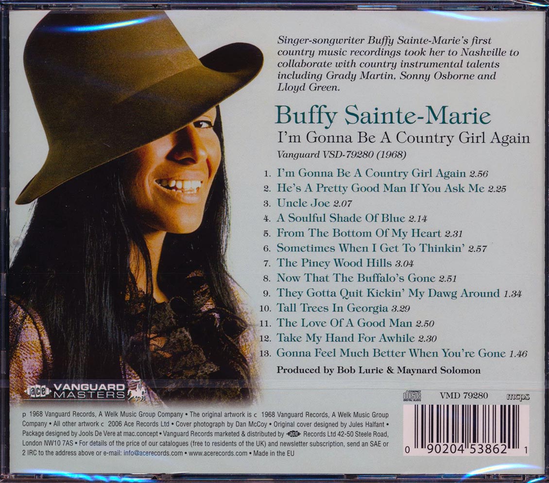 Buffy Sainte-Marie - I'm Gonna Be A Country Girl Again (remastered)