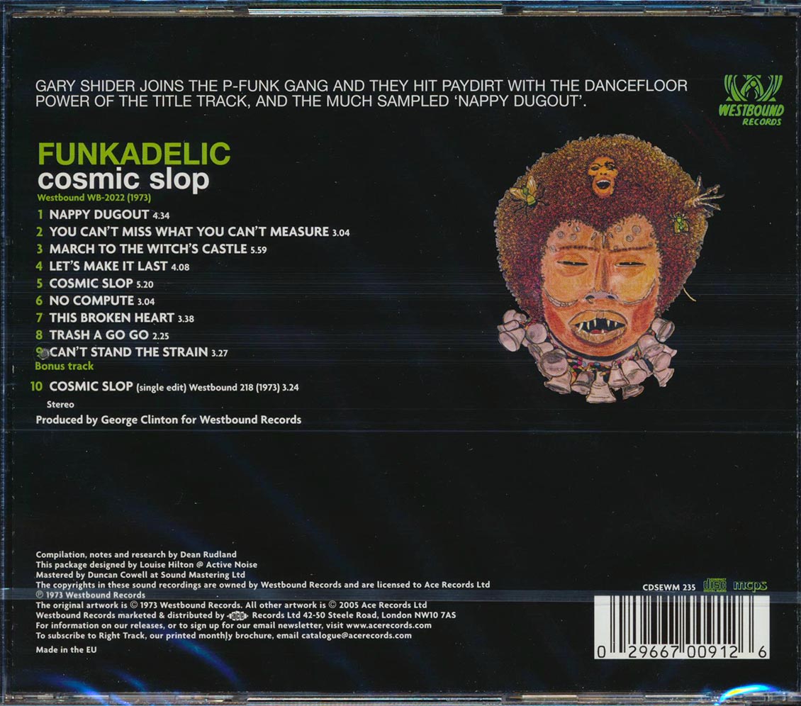 Funkadelic - Cosmic Slop (+ 2 bonus tracks) (remastered)