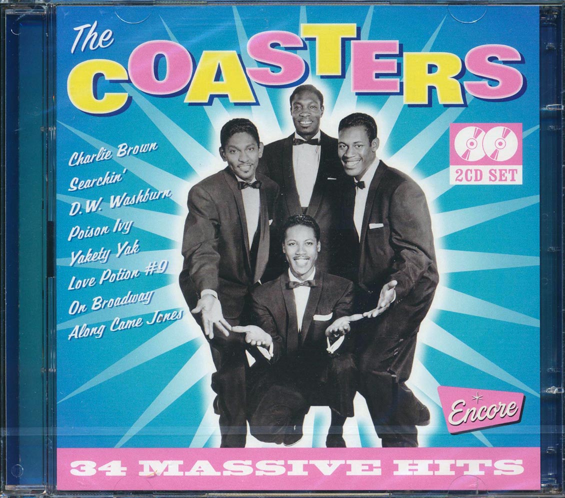 The Coasters - 34 Massive Hits (34 tracks) (2xCD)