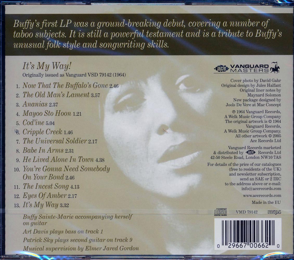 Buffy Sainte-Marie - It's My Way! (remastered)