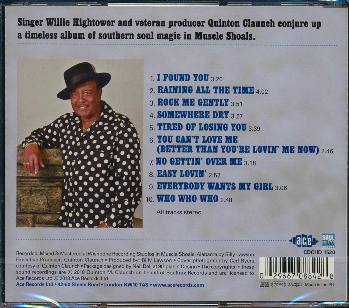 Willie Hightower - Out Of The Blue (remastered)