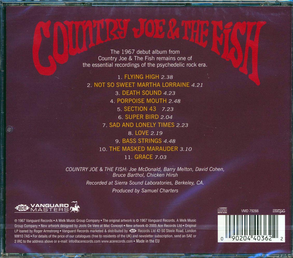 Country Joe & The Fish - Electric Music For The Mind And Body (remastered)