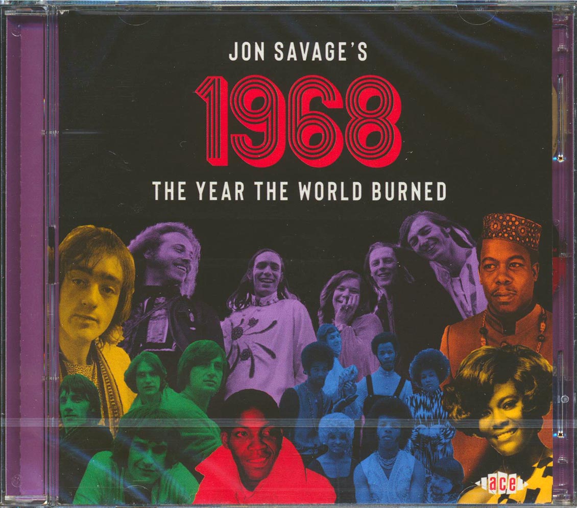 Jethro Tull, Spirit, The Kinks, Spooky Tooth, Etc. - Jon Savage's 1968: The Year The World Burned (48 tracks) (2xCD) (incl. large booklet) (remastered)