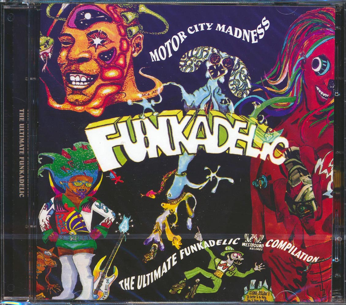 Funkadelic - Motor City Madness: The Ultimate Funkadelic Westbound Compilation (29 tracks) (2xCD) (incl. large booklet) (remastered)