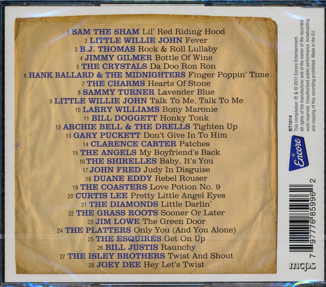 Bill Doggett, Jim Lowe, Sam The Sham, Etc. - Good Old Rock N Roll: 28 Great Hits (28 tracks) (remastered)