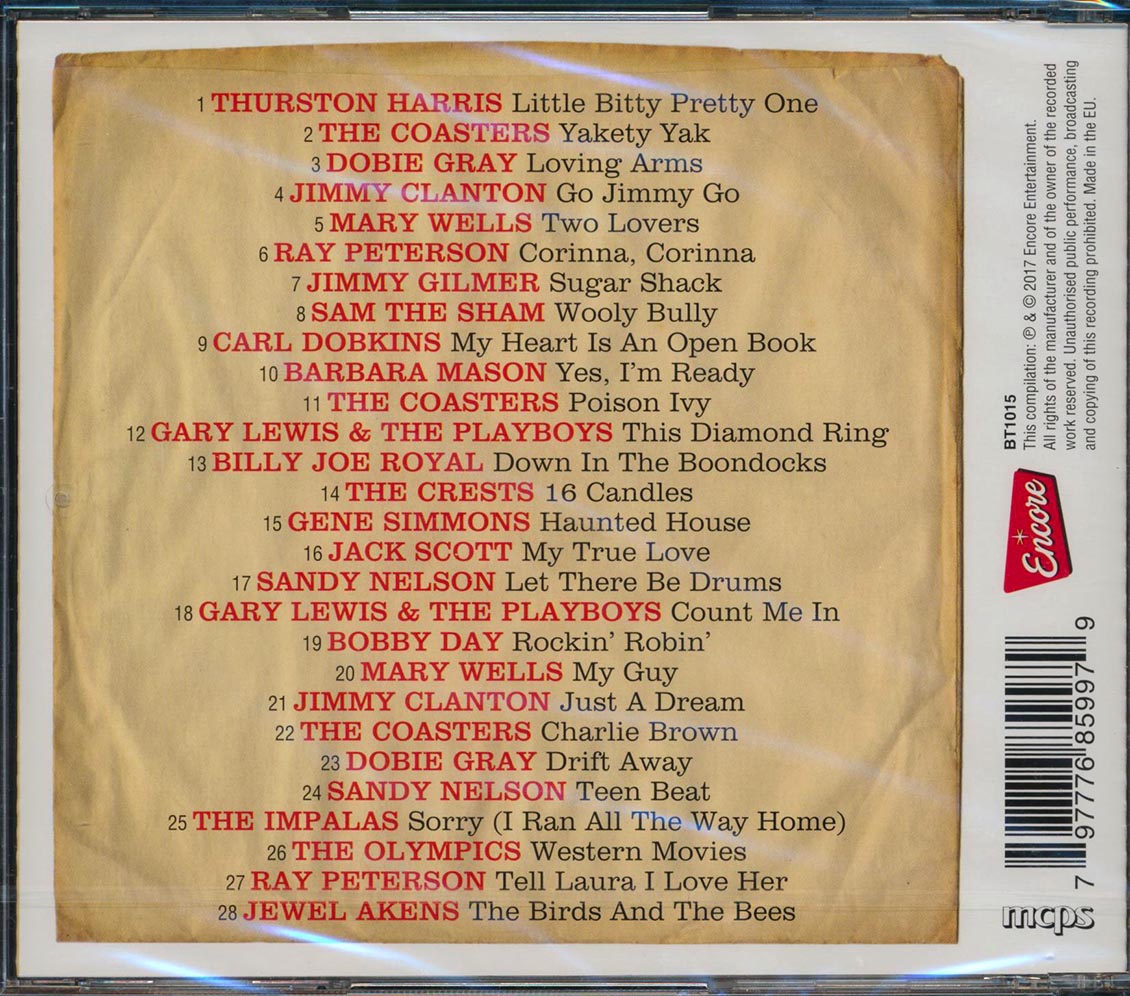 Dobie Gray, Mary Wells, Jimmy Clanton, Etc. - Good Old Rock N Roll Volume 2: 28 Great Hits (28 tracks) (remastered)