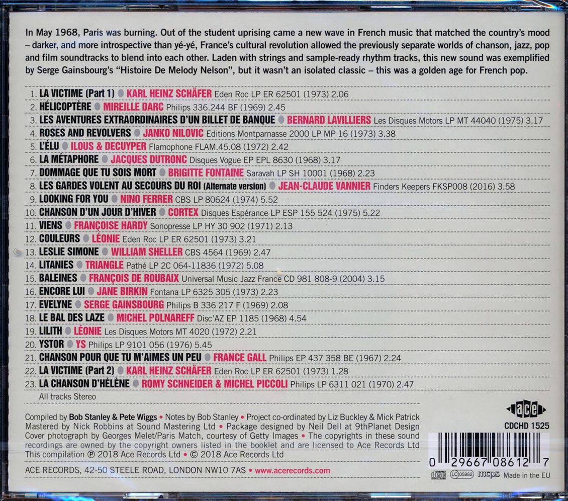 Francoise Hardy, Serge Gainsbourg, Leonie, Etc. - Paris In The Spring (23 tracks) (incl. large booklet) (remastered)
