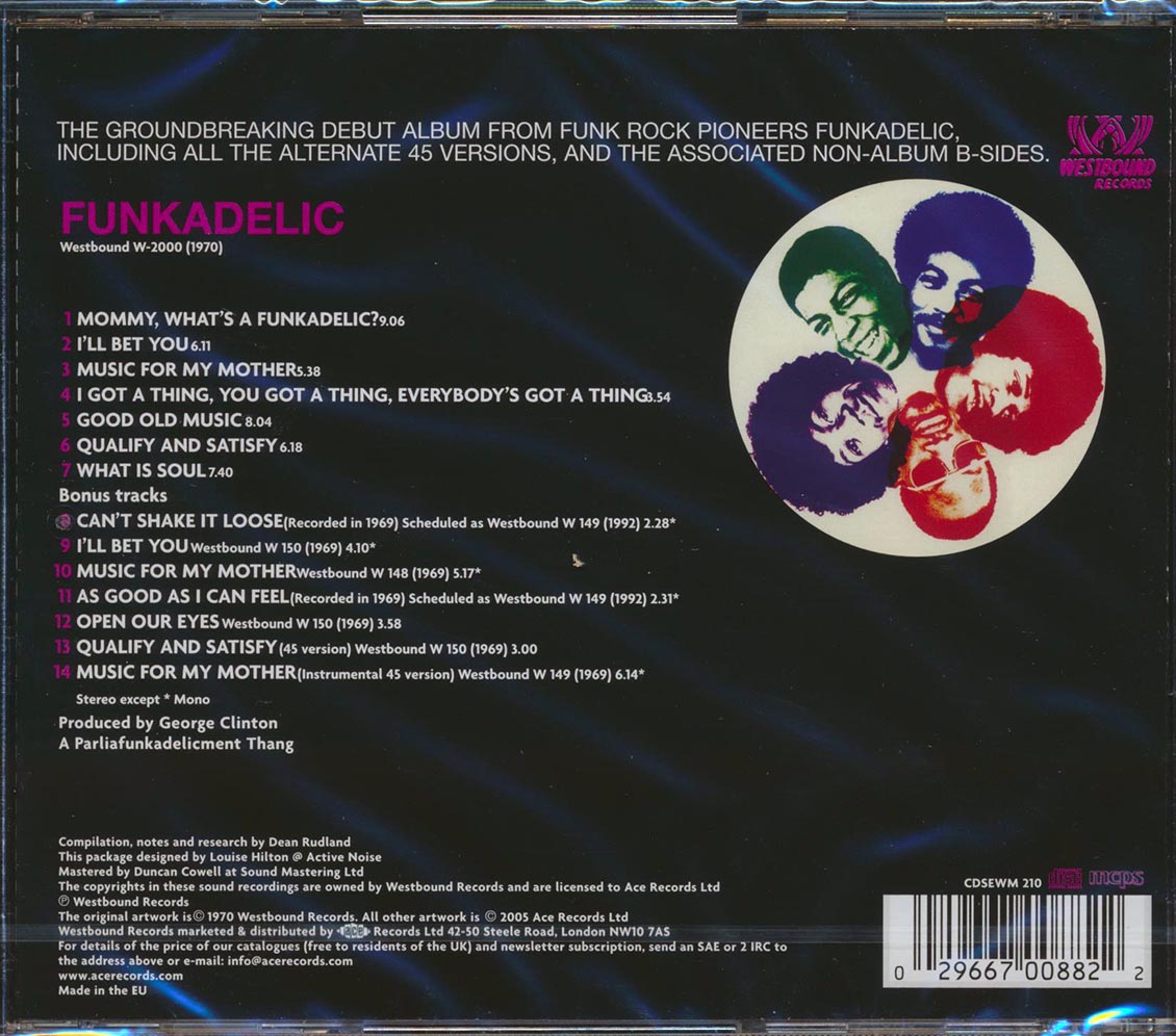 Funkadelic - Funkadelic (+ 8 bonus tracks) (remastered)
