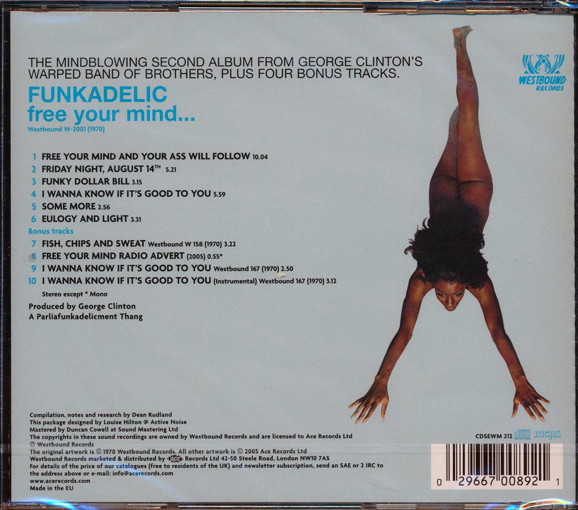 Funkadelic - Free Your Mind.. (+ 5 bonus tracks) (incl. large booklet) (remastered)