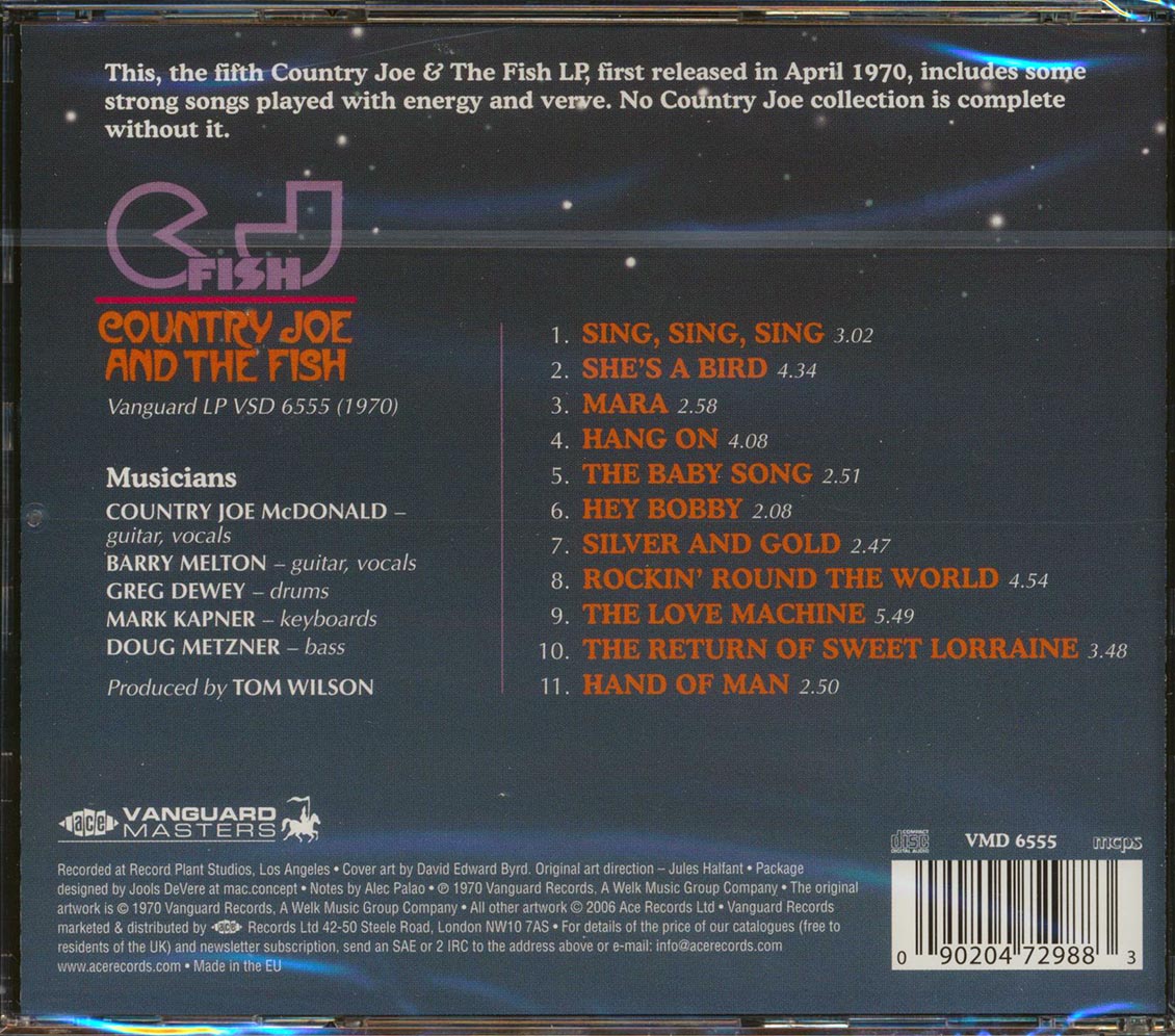 Country Joe & The Fish - CJ Fish (remastered)
