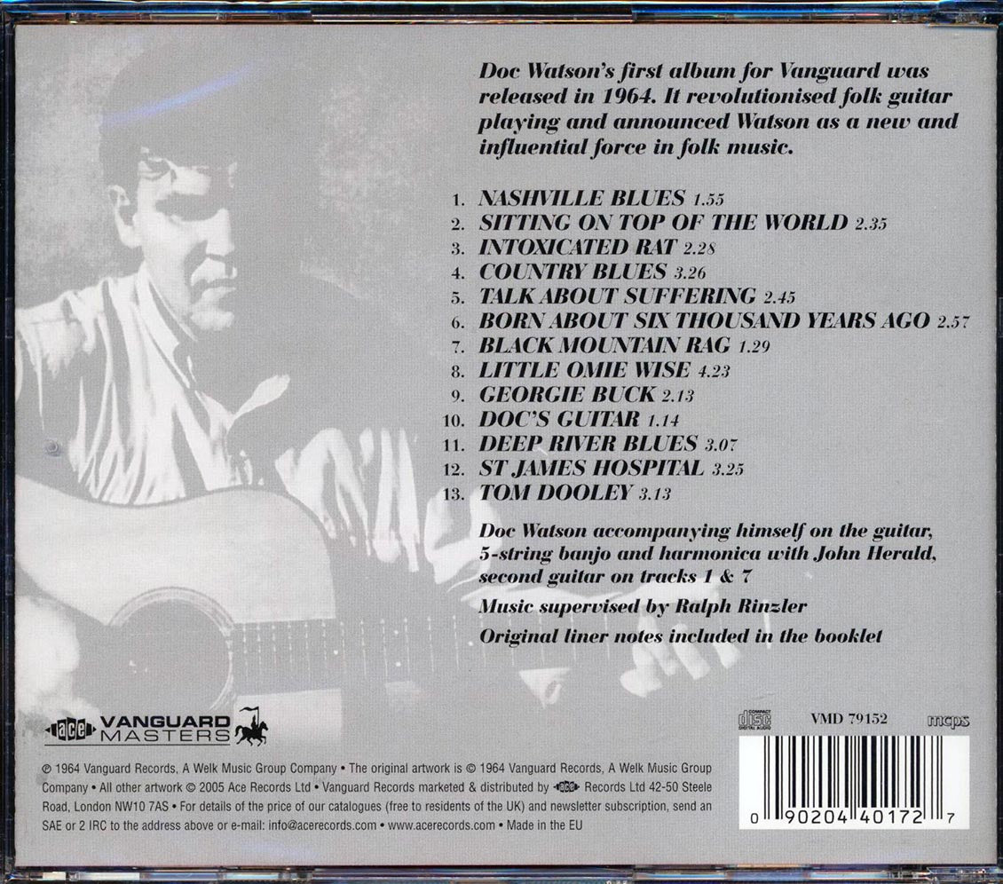 Doc Watson - Doc Watson (remastered)