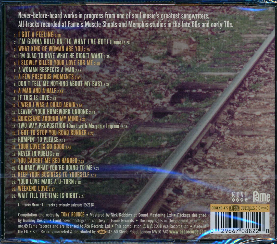 George Jackson - Leavin' Your Homework Undone: In The Studio With George Jackson 1968-71 (24 tracks) (remastered)