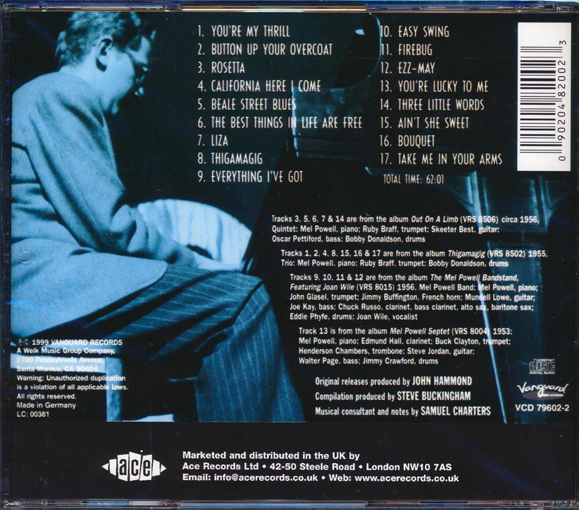 Mel Powell - The Best Things In Life (incl. large booklet) (remastered)