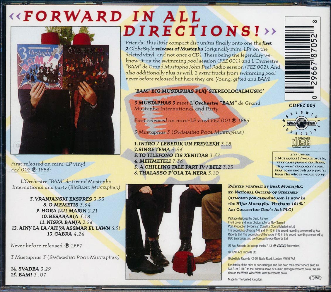 3 Mustaphas 3 - Bam! Big Mustaphas Play Stereolocalmusic (incl. large booklet) (remastered)
