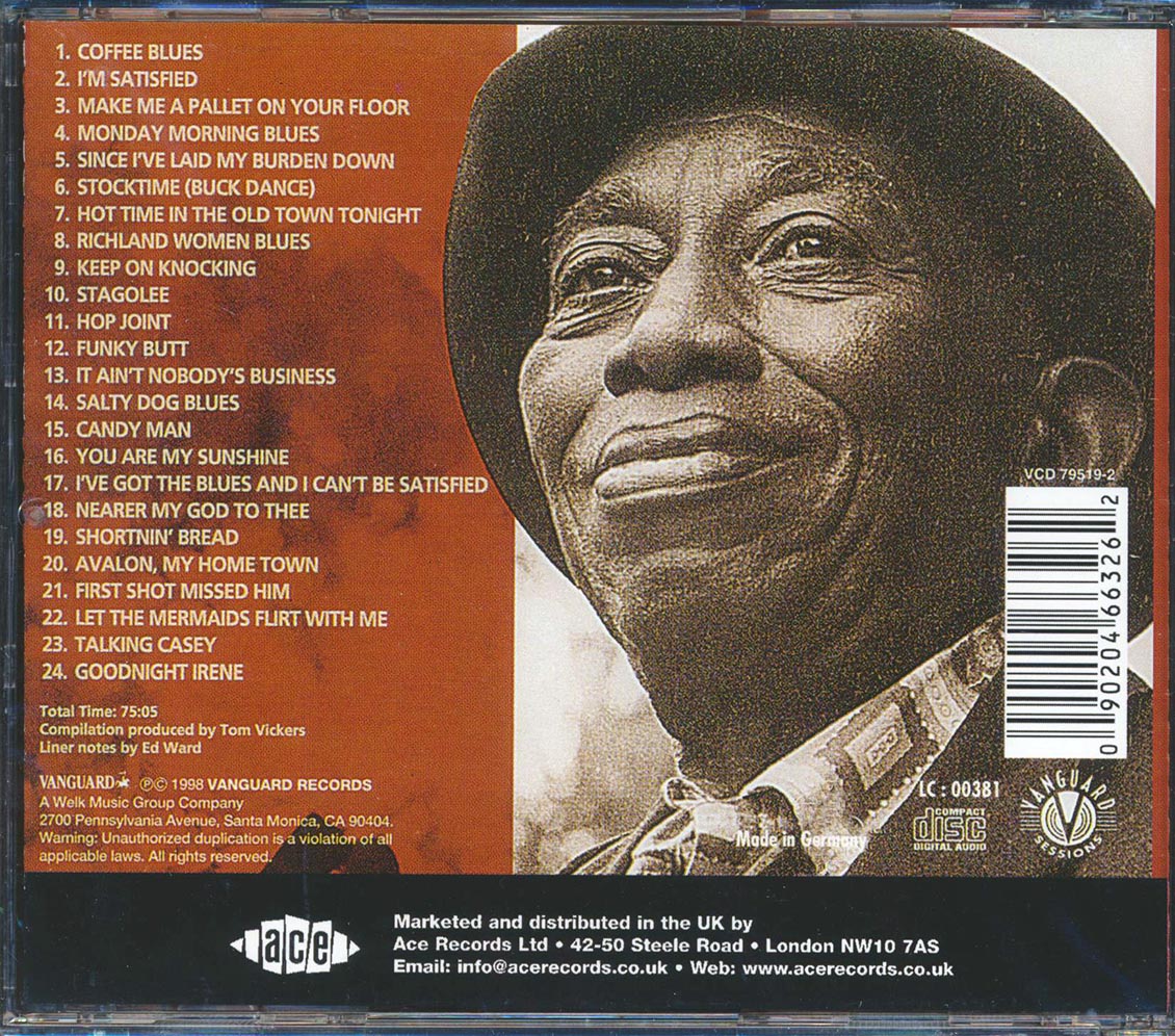 Mississippi John Hurt - Rediscovered (24 tracks) (remastered)