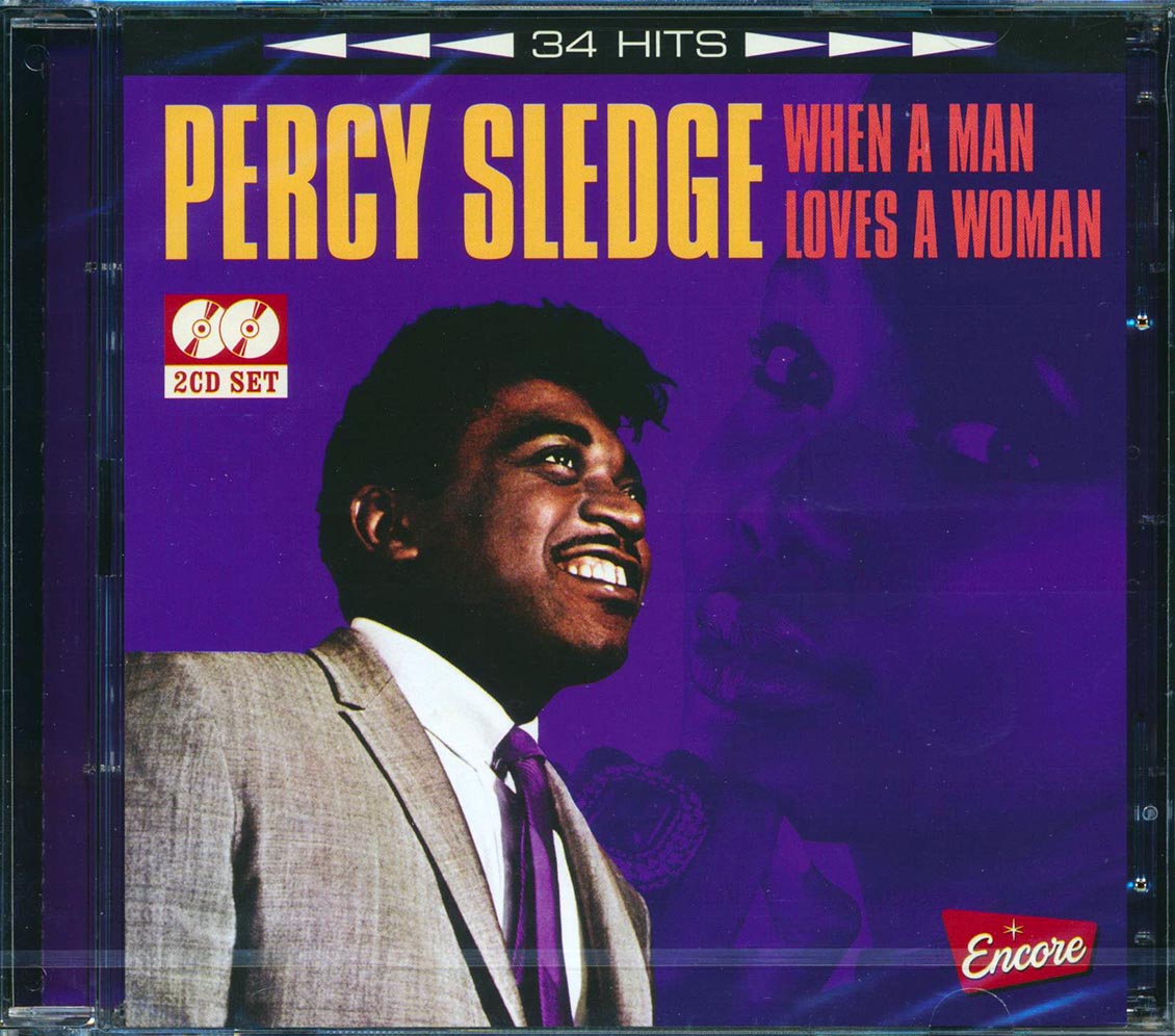 Percy Sledge - When A Man Loves A Woman: 34 Hits (34 tracks) (2xCD)