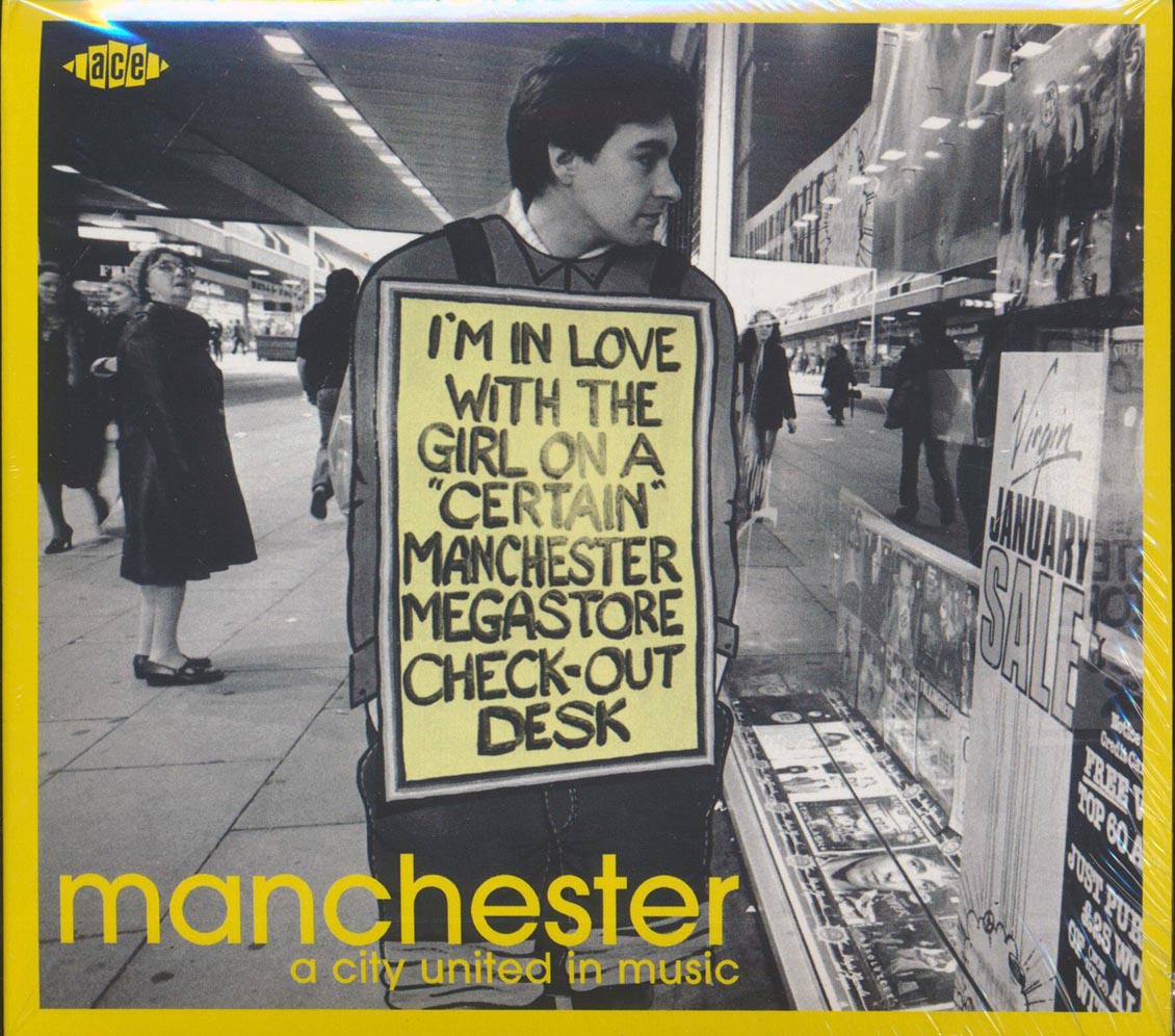 Buzzcocks, Joy Division, John Myall, Simply Red, Etc. - Manchester: A City United In Music (45 tracks) (2xCD) (incl. large booklet) (deluxe 3-fold digipak) (remastered)