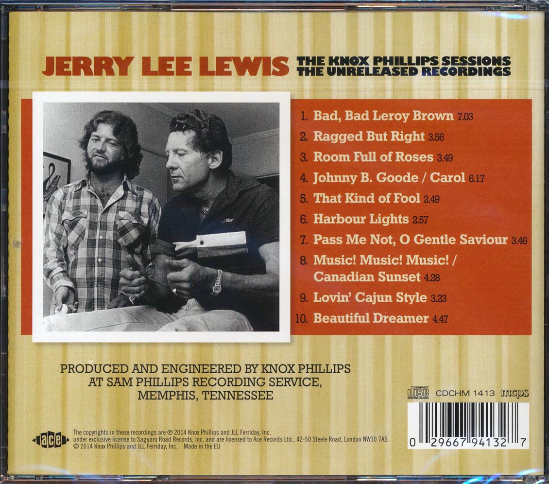 Jerry Lee Lewis - The Knox Phillips Sessions: The Unreleased Recordings (remastered)