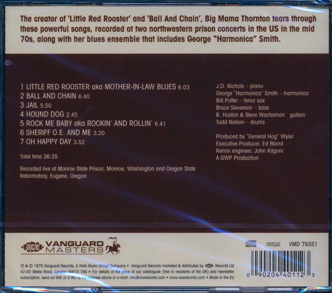 Big Mama Thornton - Jail (remastered)