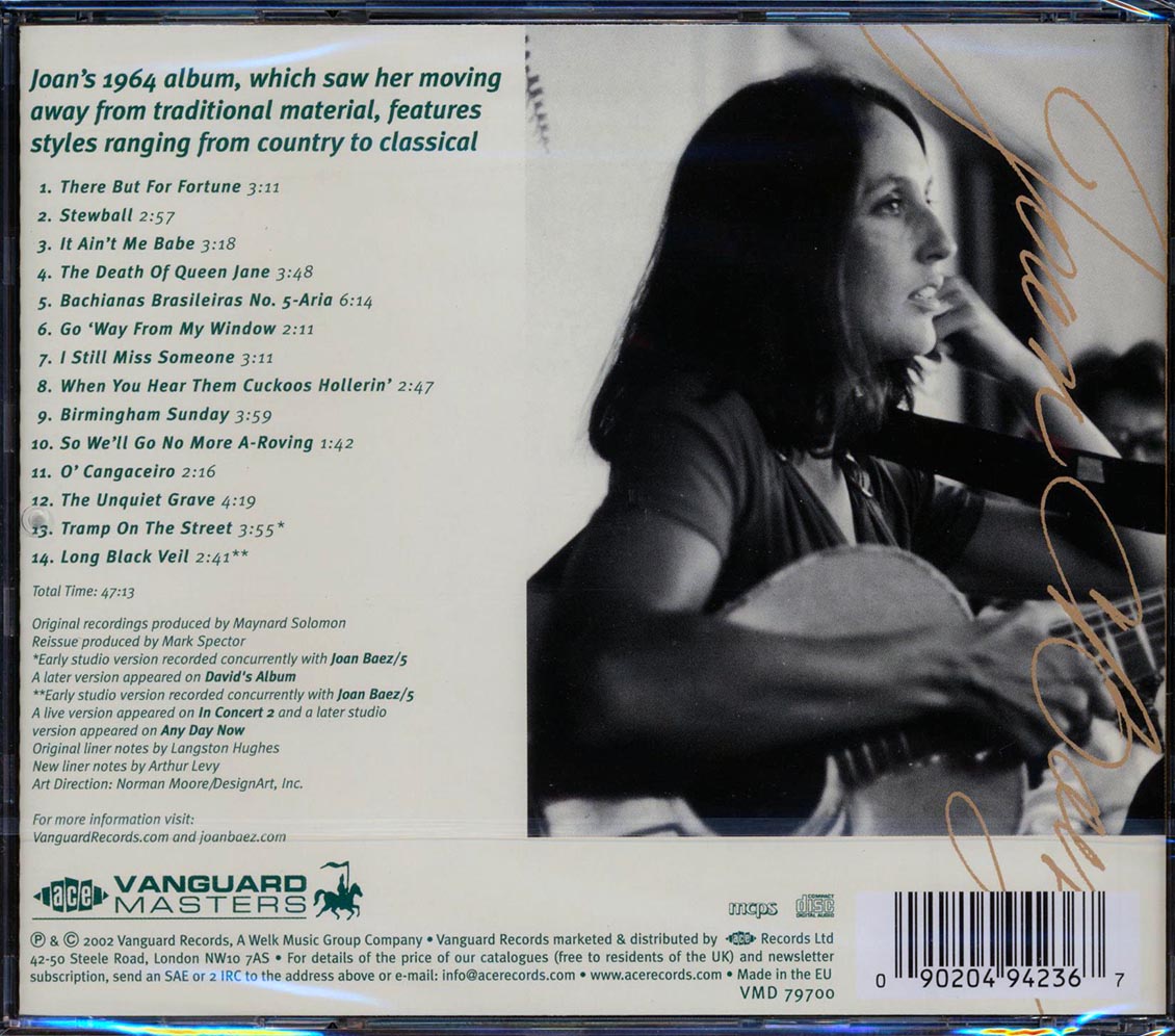 Joan Baez - 5 (+ 3 bonus tracks) (remastered)