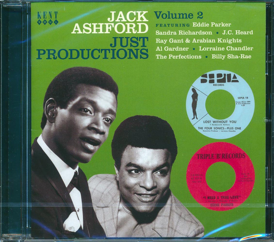 Eddie Parker, JC Heard, Al Gardner, Etc. - Jack Ashford Just Productions Volume 2 (24 tracks) (incl. large booklet) (remastered)