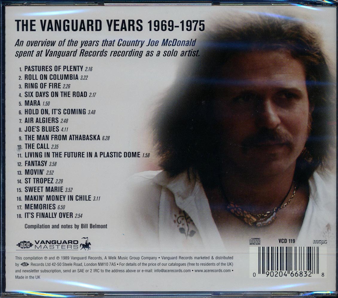 Country Joe McDonald - The Best Of Country Joe McDonald (remastered)