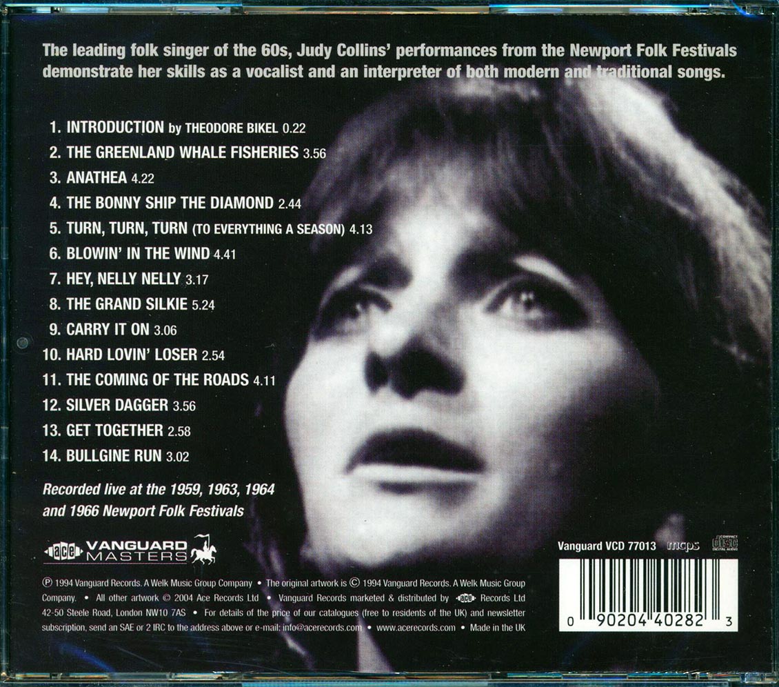 Judy Collins - Live At Newport (remastered)