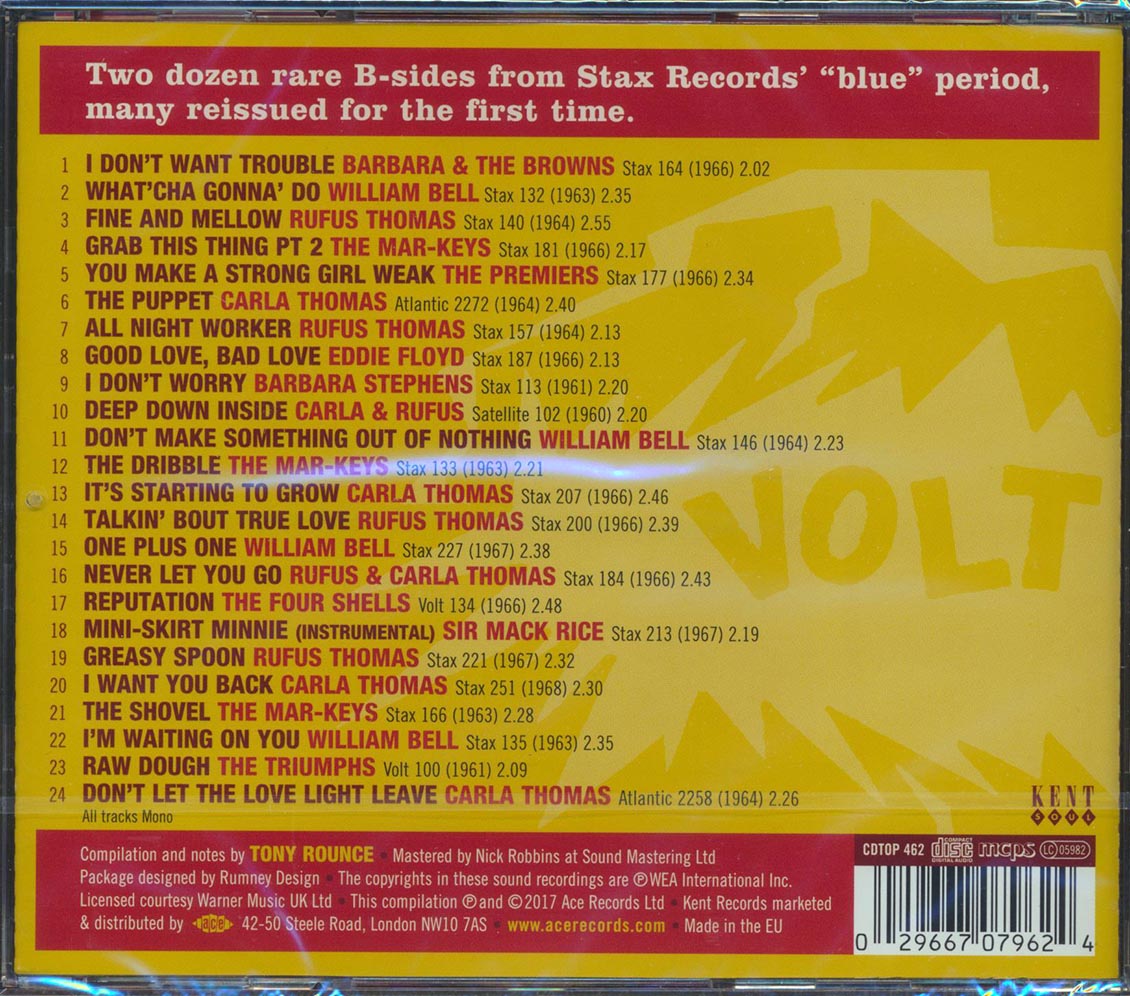 Rufus Thomas, Carla Thomas, The Mar-Keys, Etc. - More From The Other Side Of The Trax (24 tracks) (incl. large booklet) (remastered)