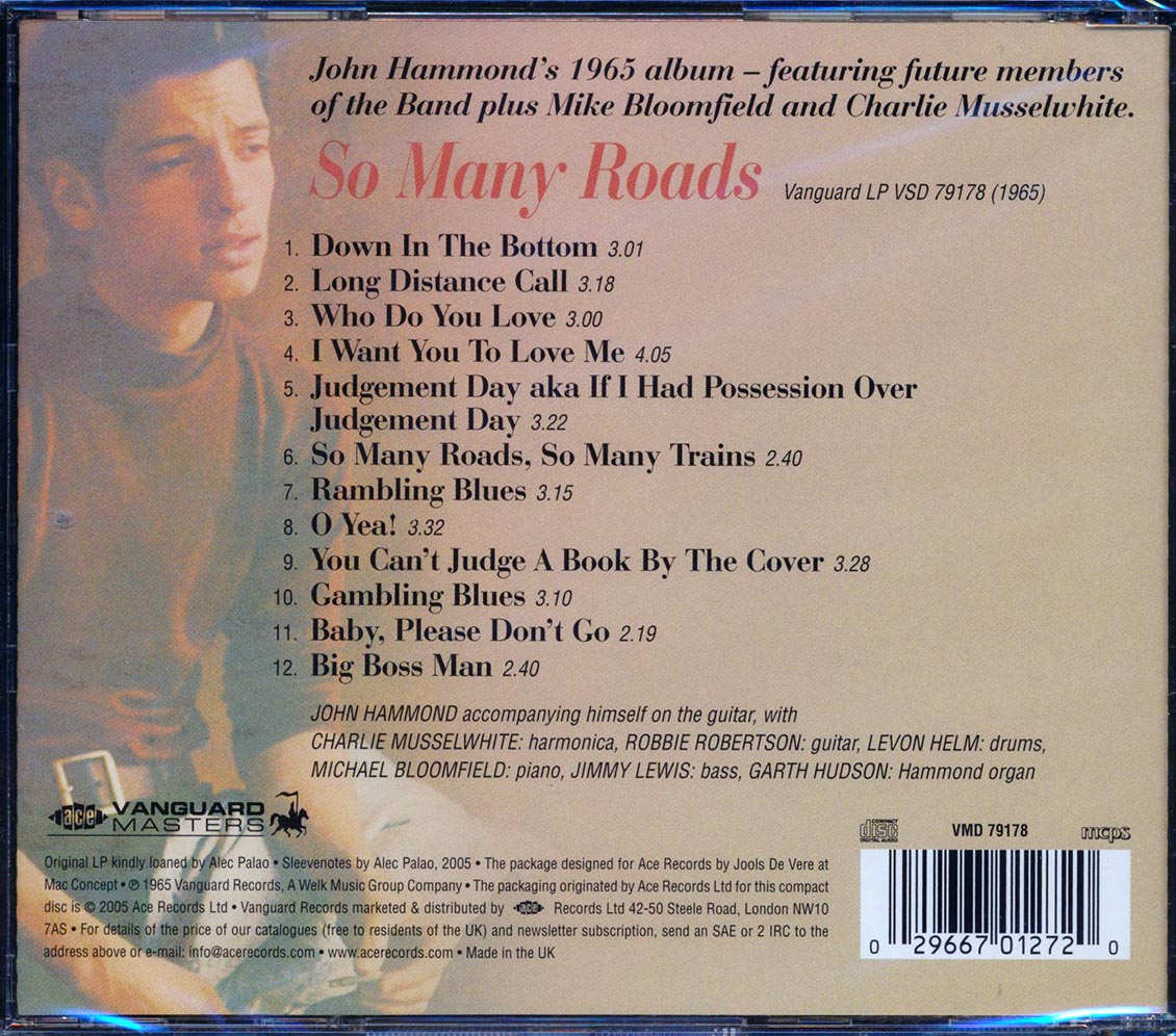 John Hammond - So Many Roads (remastered)