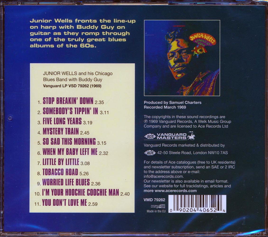 Junior Wells - Coming At You (remastered)