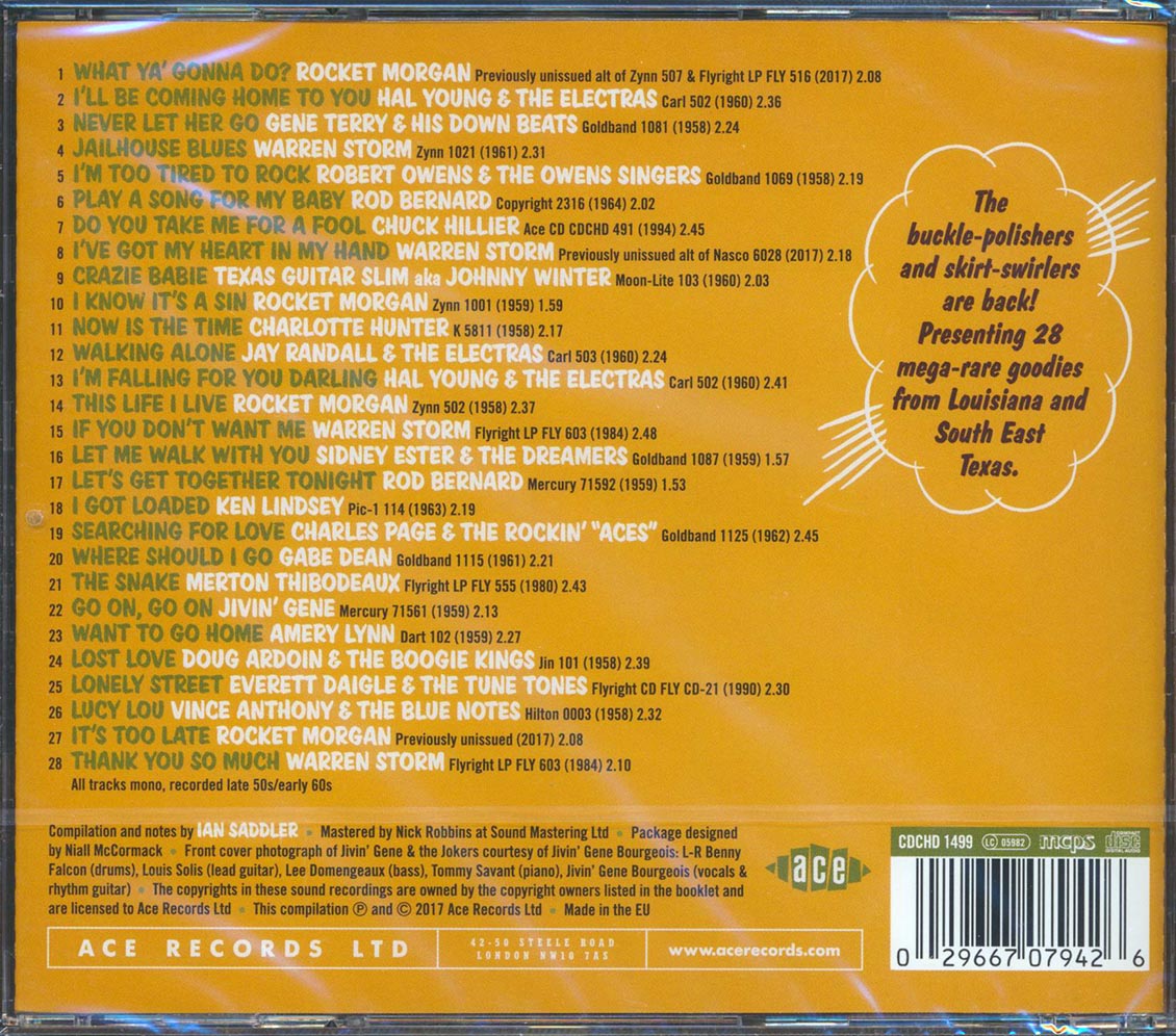 Rocket Nelson, Warren Storm, Jivin' Jean, Etc. - Swamp Pop By The Bayou: Let's Get Together Tonight (28 tracks) (incl. large booklet) (remastered)