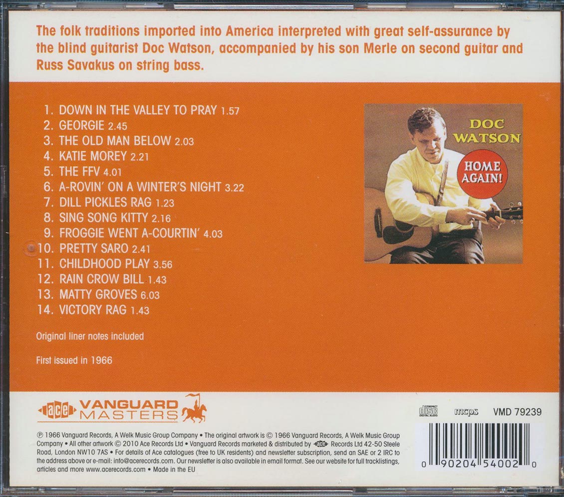 Doc Watson - Home Again! (remastered)