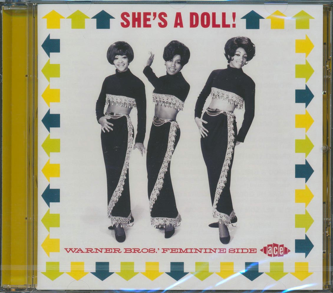 Connie Stevens, The Cookies, The Teen Turbans, Etc. - She's A Doll! Warner Bros.' Feminine Side (24 tracks) (incl. large booklet) (remastered)
