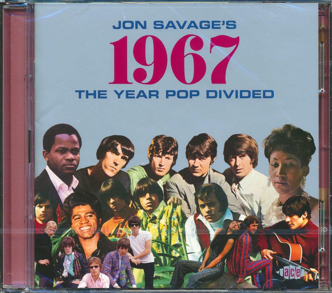 Joe Tex, The Byrds, The Troggs, Sonny & Cher, Etc. - Jon Savage's 1967: The Year Pop Divided (48 tracks) (2xCD) (incl. large booklet) (remastered)