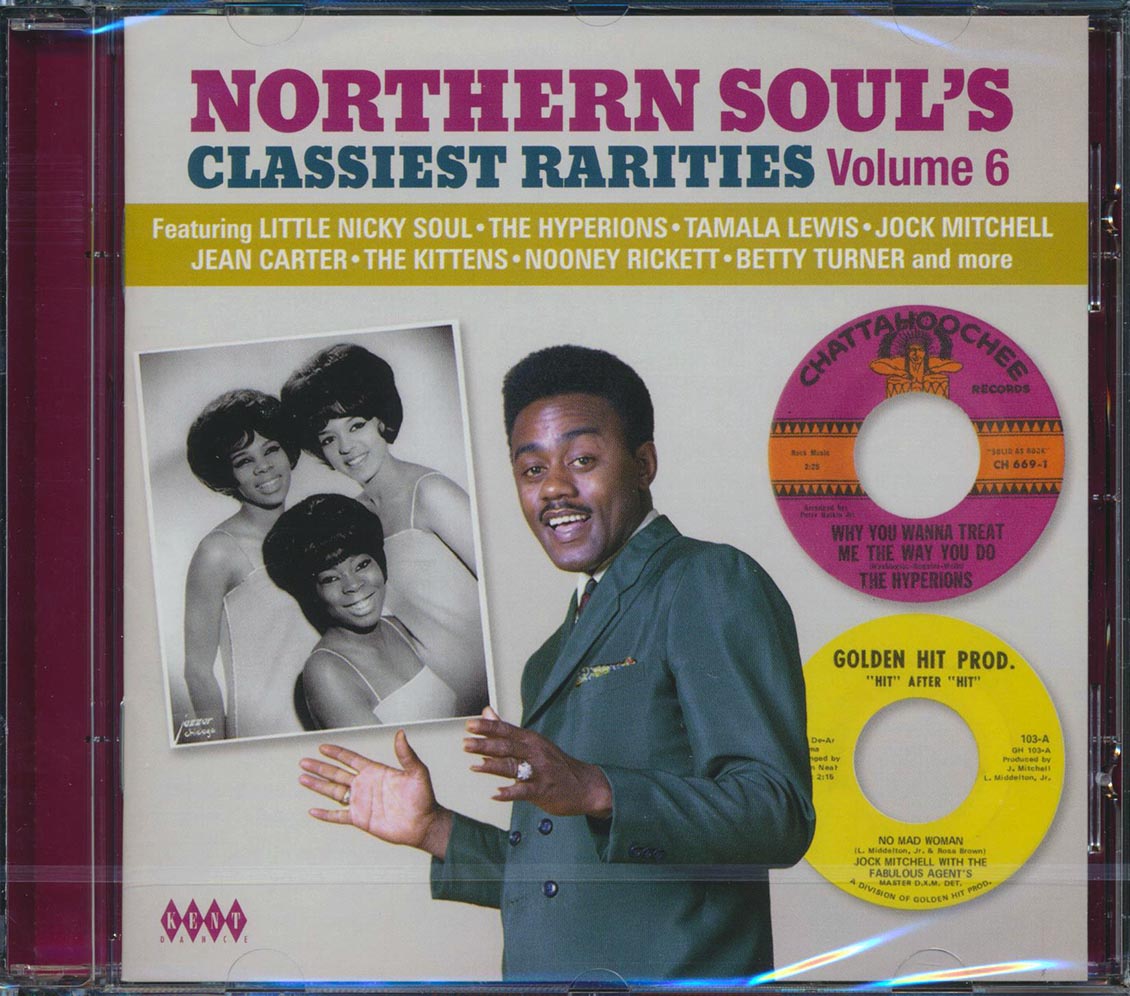 Peggy Woods, Little Nicky Soul, Betty Everett, Etc. - Northern Soul's Classiest Rarities Volume 6 (24 tracks) (incl. large booklet) (remastered)