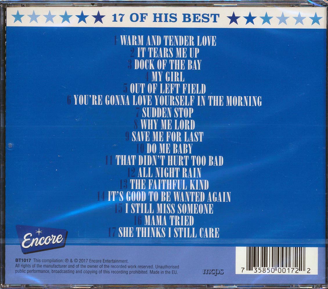 Percy Sledge - Warm And Tender Love: 17 Of His Best (remastered)