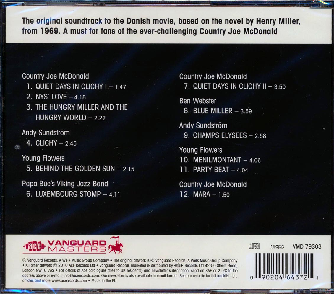 Country Joe McDonald - Country Joe Welcomes You To Quiet Days In Clichy (remastered)