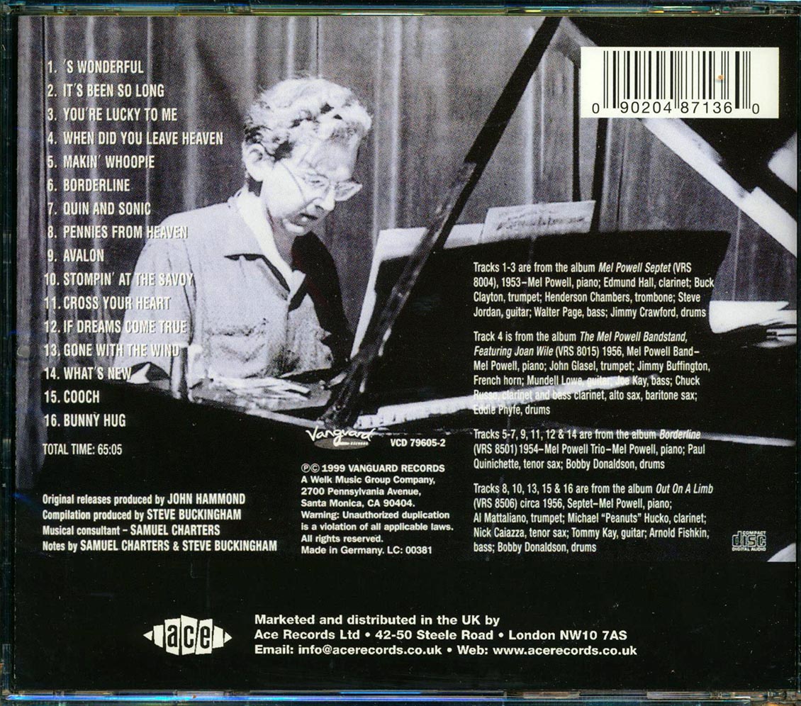 Mel Powell - It's Been So Long (incl. large booklet) (remastered)