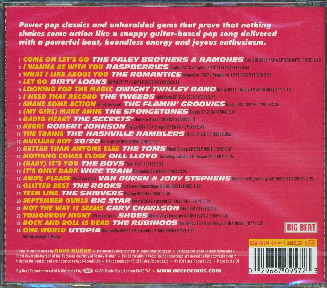 Raspberries, The Romantics, The Rooks, Etc. - Come On Let's Go! Power Pop Gems From The 70s & 80s (24 tracks) (incl. large booklet) (remastered)